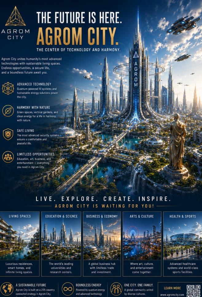Agrom City brochure view