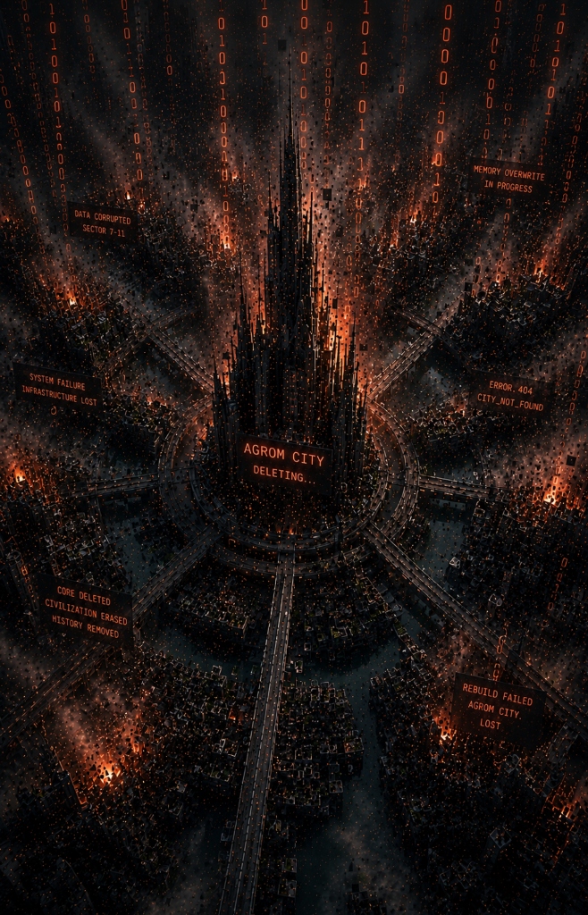 Agrom City Destruction Stage 3