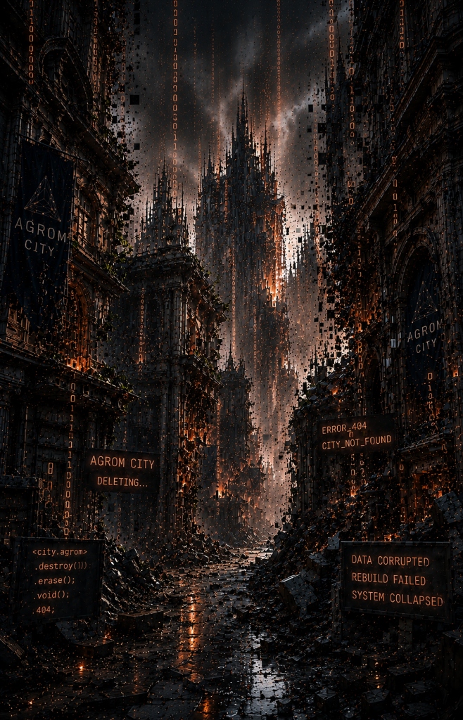Agrom City Destruction Stage 1