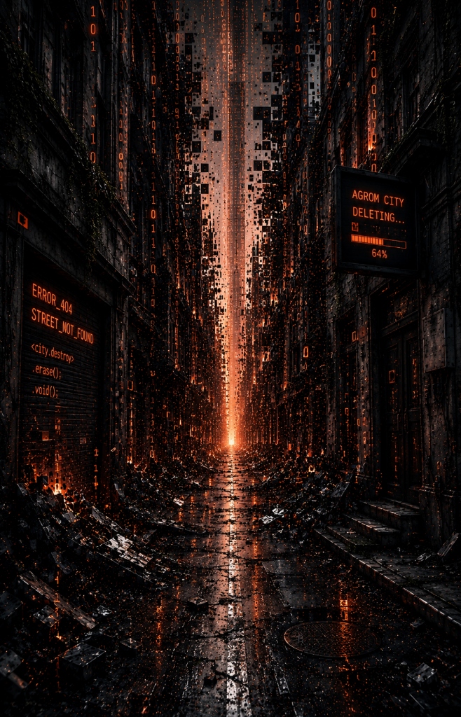 Agrom City Destruction Stage 4