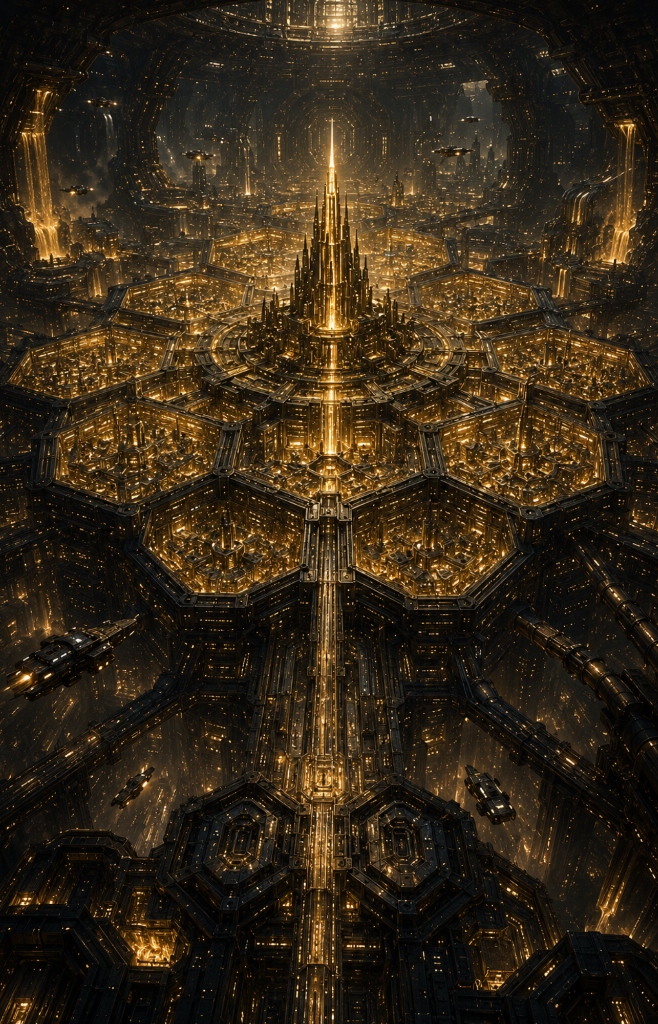Hexcity center view